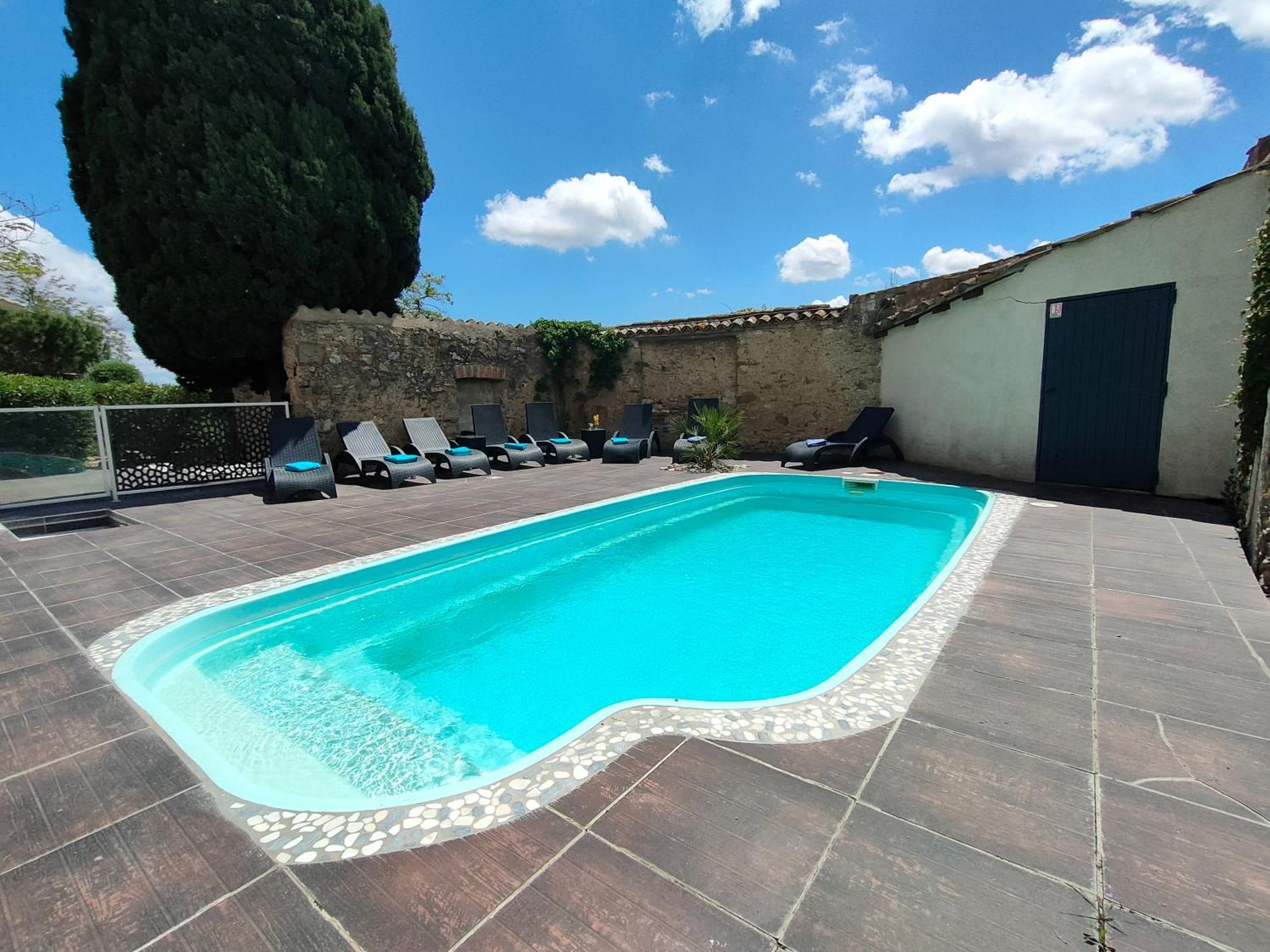 Hotel Restaurant L'Art Des Mets By Cote Jardin Conilhac-Corbieres Exterior photo